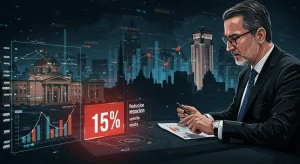 Ayudas Estatales 2026: Reduzca Costes Operativos un 15% Empresario español optimizando costes operativos con Ayudas Estatales en 2026