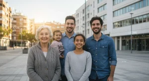 Renta Mínima Vital 2026: Guía Completa y Ingreso de 550€ en España Personas diversas beneficiándose de un programa de apoyo económico en España en 2026