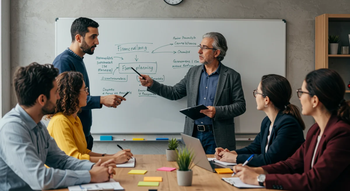 Equipo de PYMES españolas colaborando en estrategias de financiación y subvenciones para 2026.