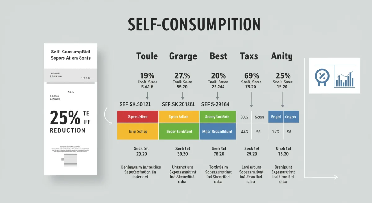 Infografía detallada sobre cómo el autoconsumo reduce los costes de la factura eléctrica en España.