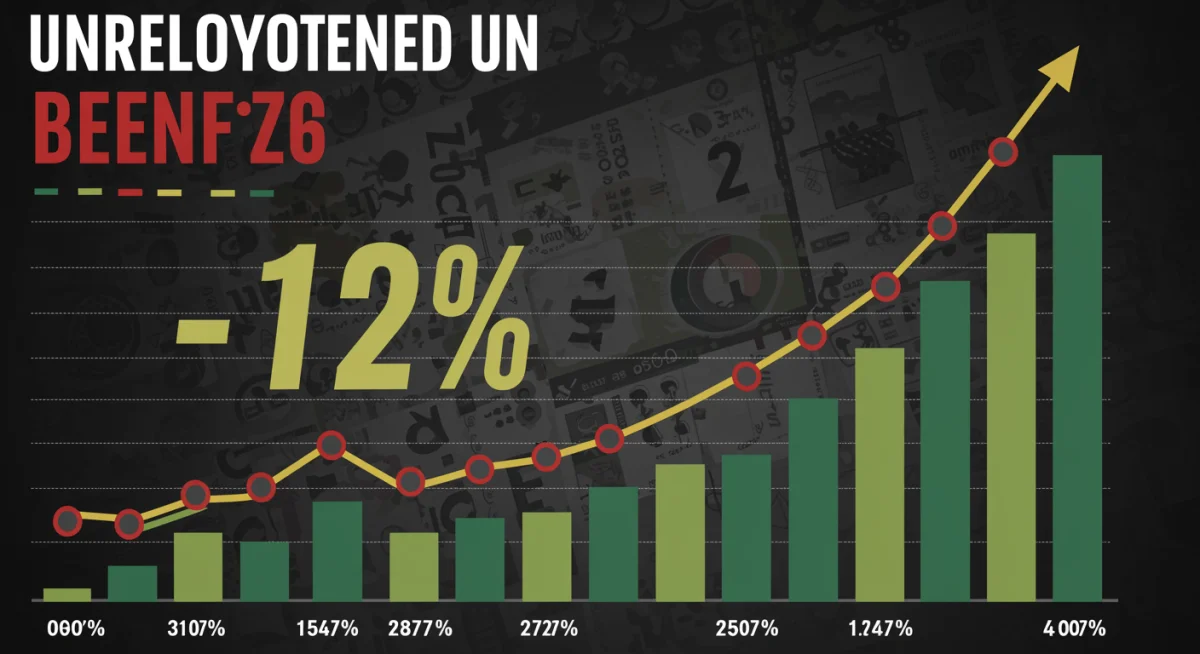 Infografía detallada mostrando el aumento del 12% en los beneficios por desempleo en España para el año 2026.