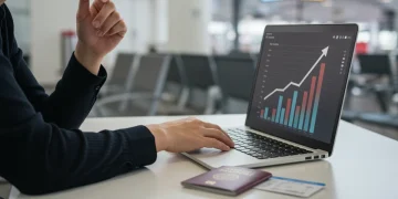 Persona planificando maximizar beneficios de aerolínea antes de cambios en 2026