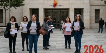 Personas solicitando beneficios de emergencia social en España 2026