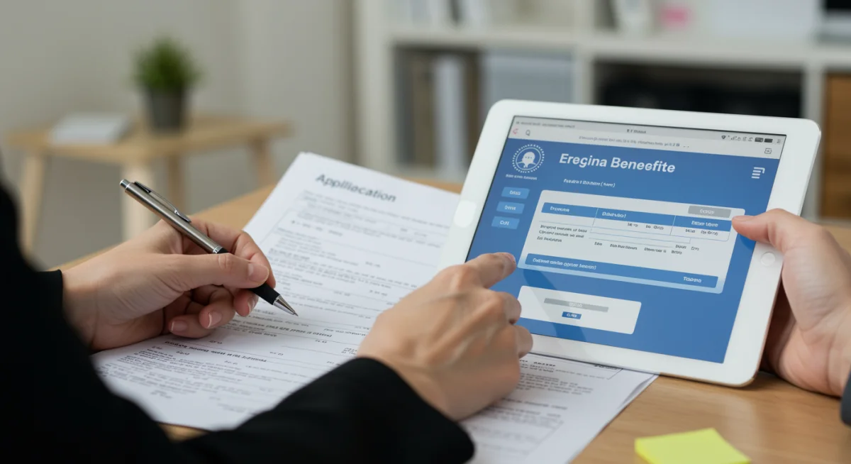 Detalle de formularios y trámites online para ayudas sociales en España