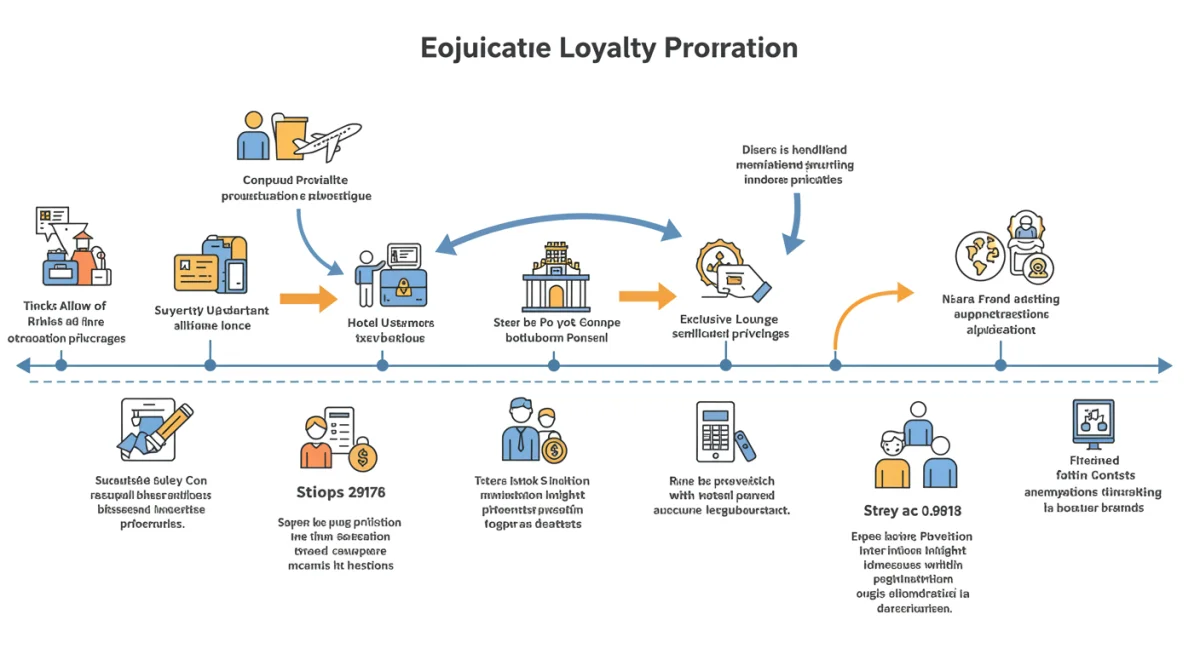Infografía detallada sobre la evolución de los beneficios y millas de viajero frecuente.
