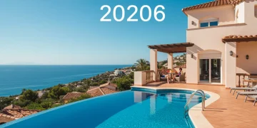 Lujosa villa en la costa española, símbolo de inversión vacacional exitosa en 2026.